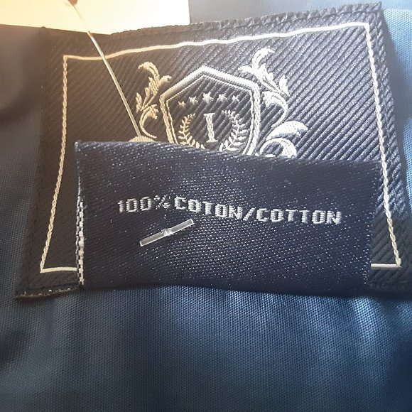 Industrie Men's Button Down Blue Shirt,  New! S - Picture 11 of 14